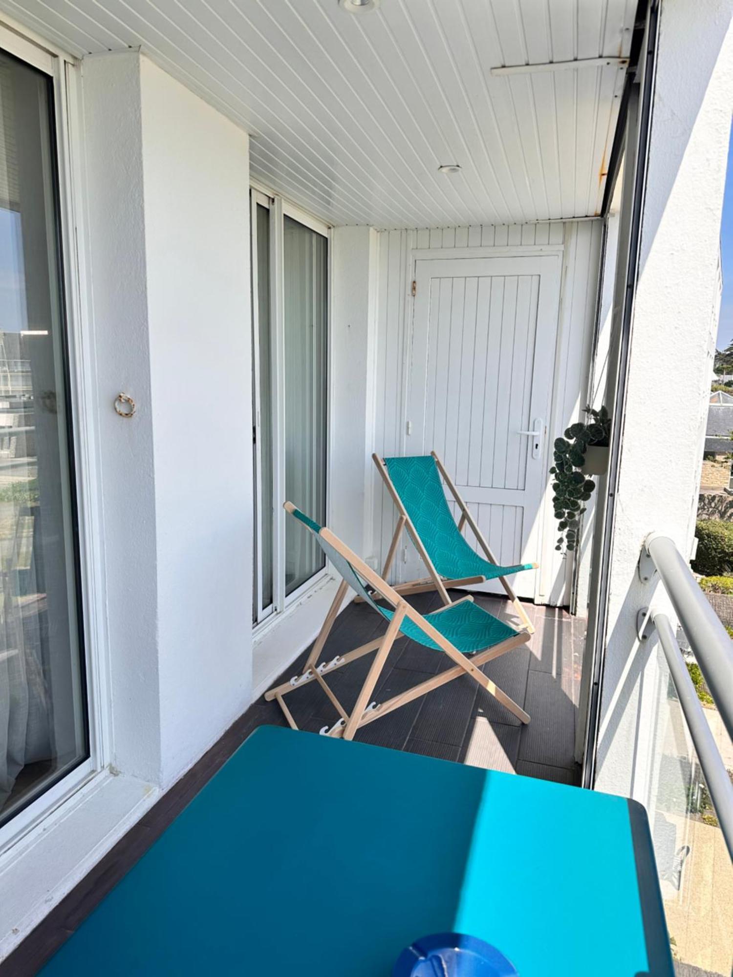 Appartement Vue Sur Mer, A Deux Pas De La Plage Port-Haliguen المظهر الخارجي الصورة