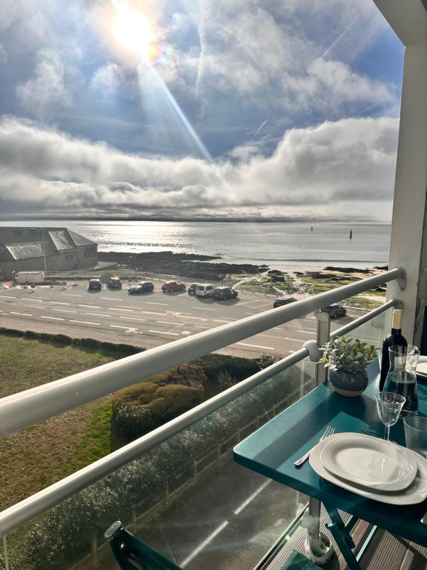 Appartement Vue Sur Mer, A Deux Pas De La Plage Port-Haliguen المظهر الخارجي الصورة
